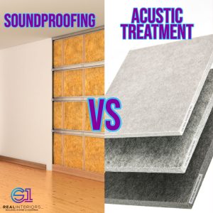 soundproof vs acoustic panel
