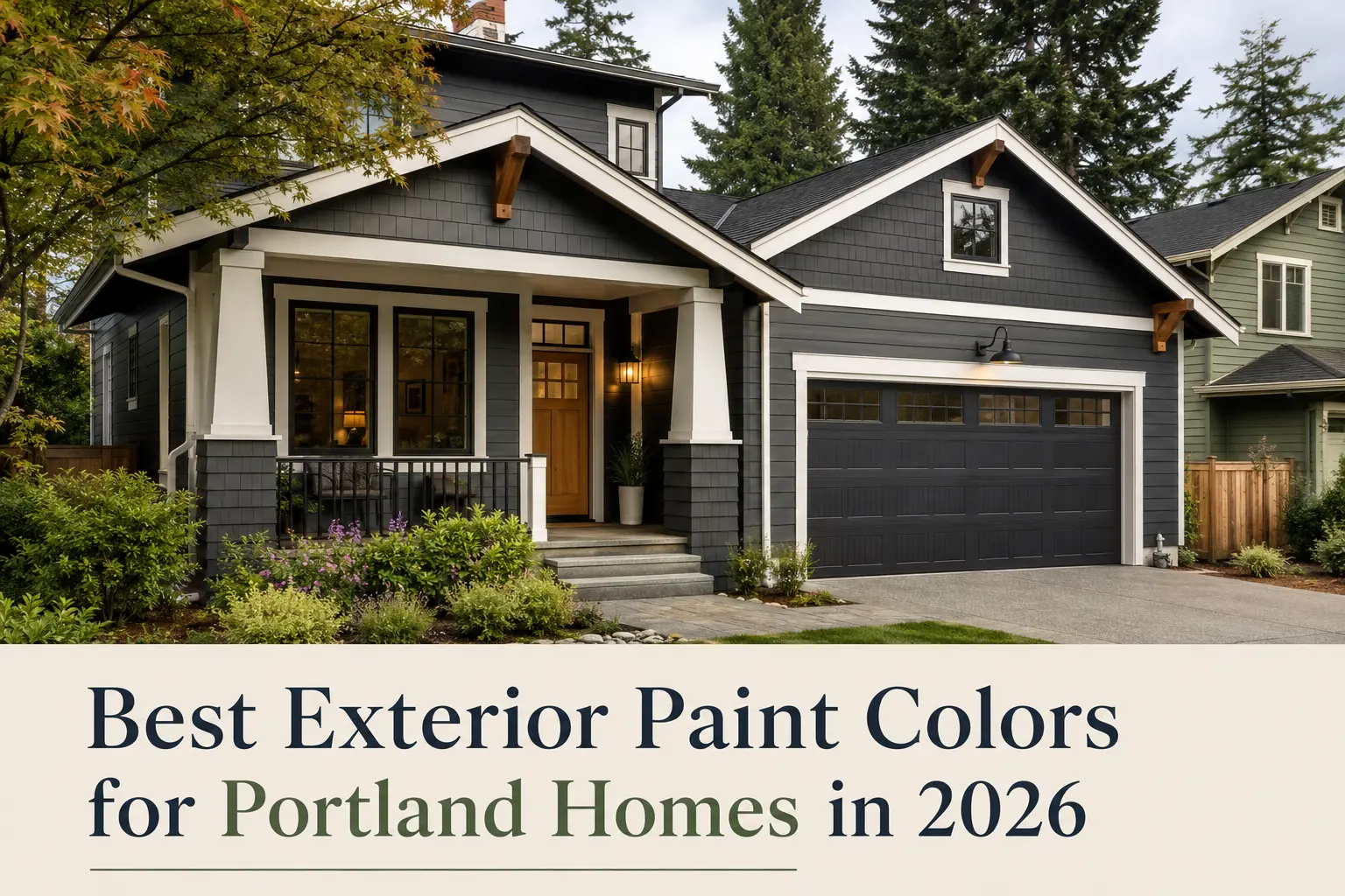 Best exterior paint colors for Portland